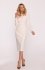 Stylove S412 sukienka ołówkowa kość słoniowa 