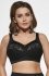 *Viki 579 biustonosz miękki Krystyna czarny
