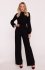 Stylove S420 kombinezon z żabotem czarny  