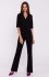 Stylove S377 kombinezon z baskinką czarny 
