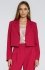 Krótki czerwony żakiet damski 