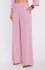 Moe spodnie palazzo na gumce z kieszeniami pudrowe M906 