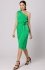 Makover sukienka na jedno ramię zielona K160 