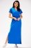 Infinite sportowa sukienka maxi niebieska M290