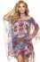 Irall kolorowa tunika plażowa
