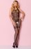 Siateczkowe bodystocking czarne Casmir CA005