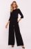 Moe kombinezon z podwójną górą czarny M798