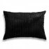 Genewa Duża czarna poduszka dekoracyjna 70x50