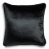 Czarna poduszka dekoracyjna Glamour 