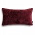 Bergen bordowa poduszka dekoracyjna 50x30