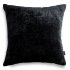 Bergen duża czarna poduszka dekoracyjna 50x50