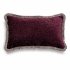 Bordowa poduszka dekoracyjna 50x30 Tisimi