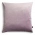Velvet jasno fioletowa poduszka dekoracyjna 45x45