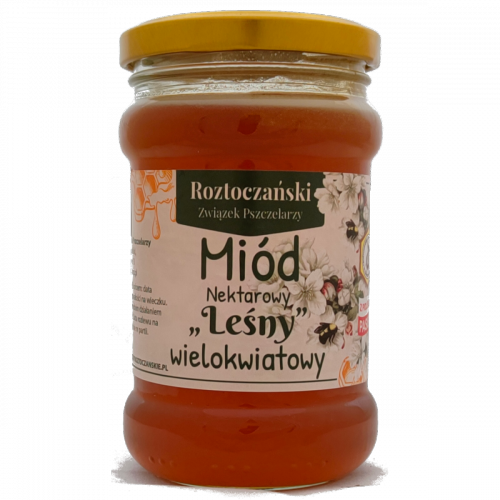 miód LEŚNY wielokwiatowy 370g